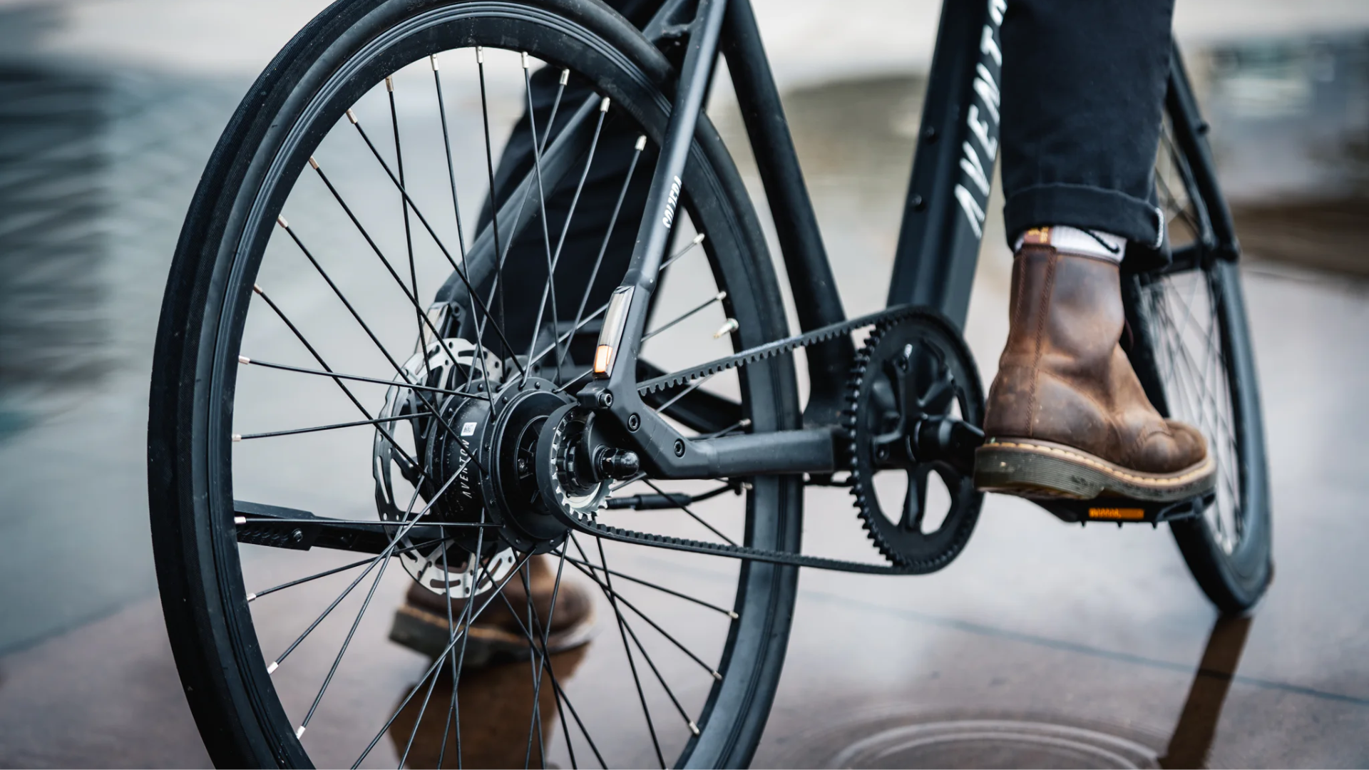 belt drive electric bicycles Rad Power RadKick Lightweight Bike It features a headlight with a built Bike Chain Drive Belt Driven