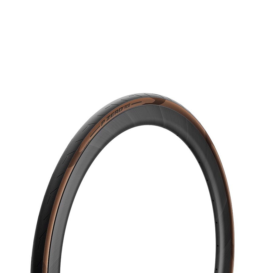 P ZERO Race TLR Tire - 700 x 32 Tubeless Folding Classic Tan SmartEvo SpeedCore - Bicycle Warehouse