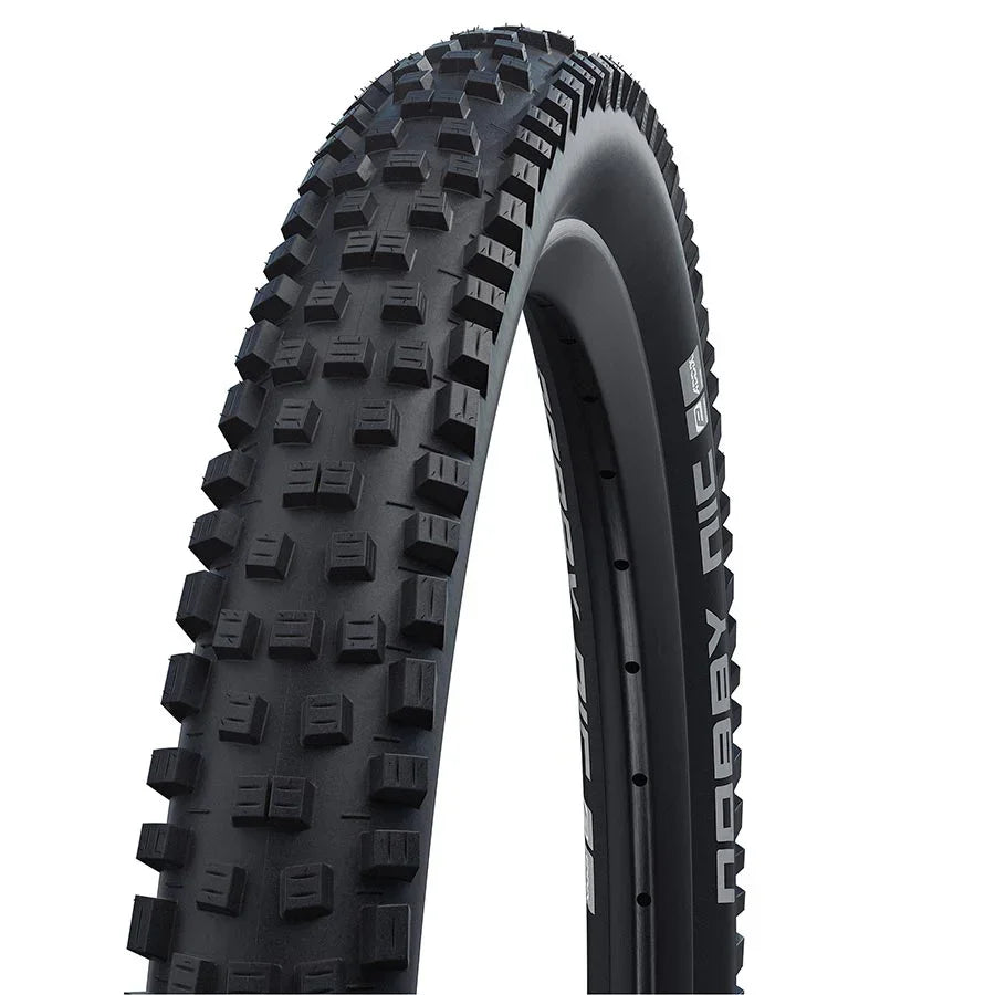 Nobby Nic Tire - 27.5 x 2.4 Tubeless Folding BLK Performance Line Addix E-50 - Bicycle Warehouse