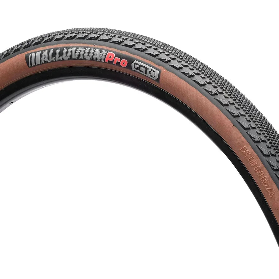 Alluvium Pro Tire - 700 x 40 Tubeless Folding Coffee Sidewall 120tpi GCT - Bicycle Warehouse
