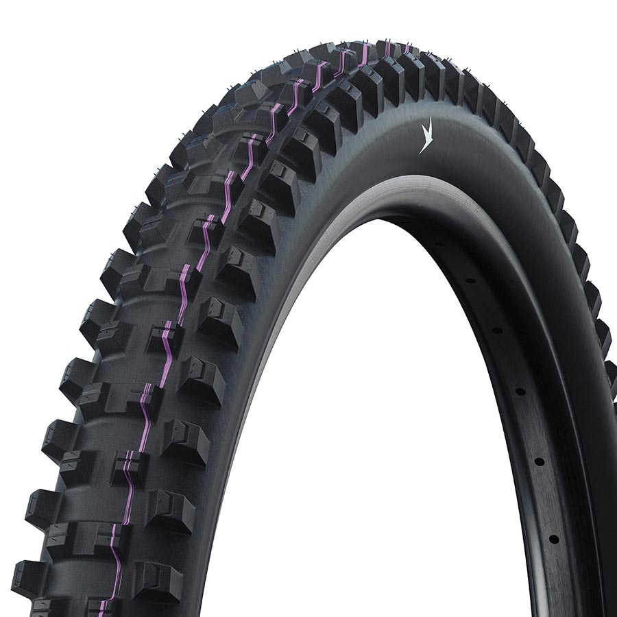 Shredda Front Tire - 29 x 2.50 Tubeless Folding BLK Evolution Line Gravity Pro Addix Soft Radial E-50 - Bicycle Warehouse