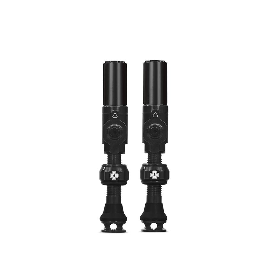 Big Bore Hybrid Tubeless Valve Stems - Medium 35mm Black - Bicycle Warehouse