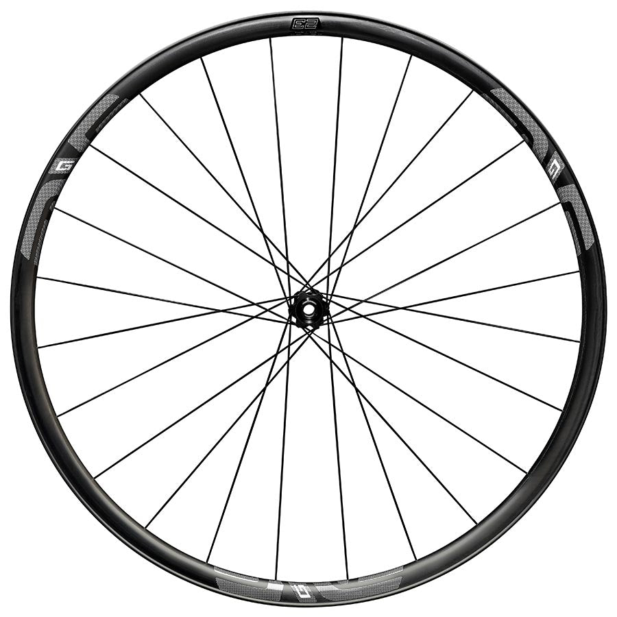 G23 Front Wheel - 700 12 x 100 Center-Lock Black - Bicycle Warehouse
