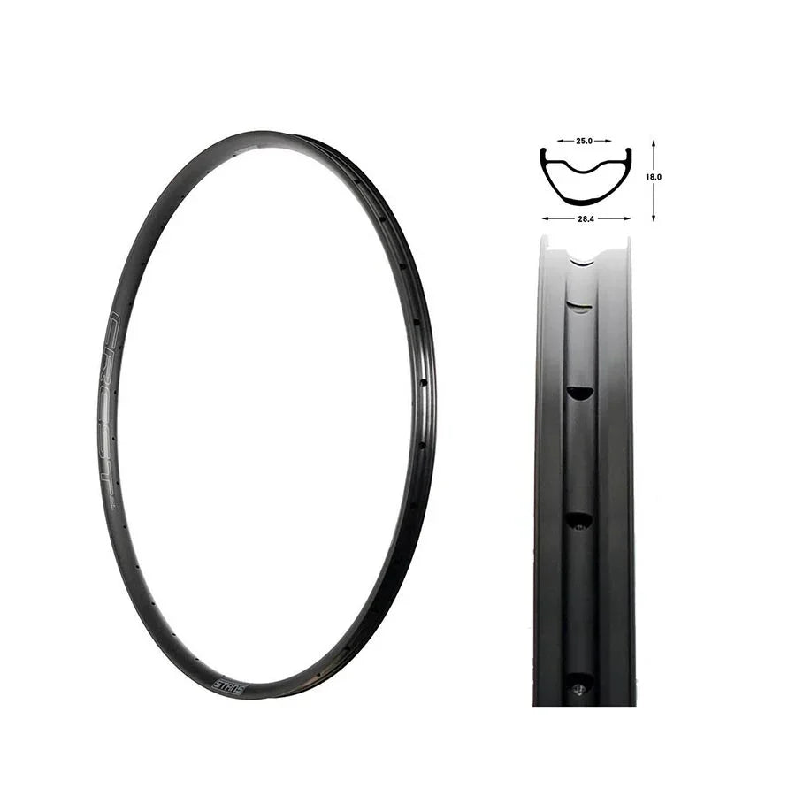 Stans Crest MK4 Rim - 26 Disc Black 32H - Bicycle Warehouse