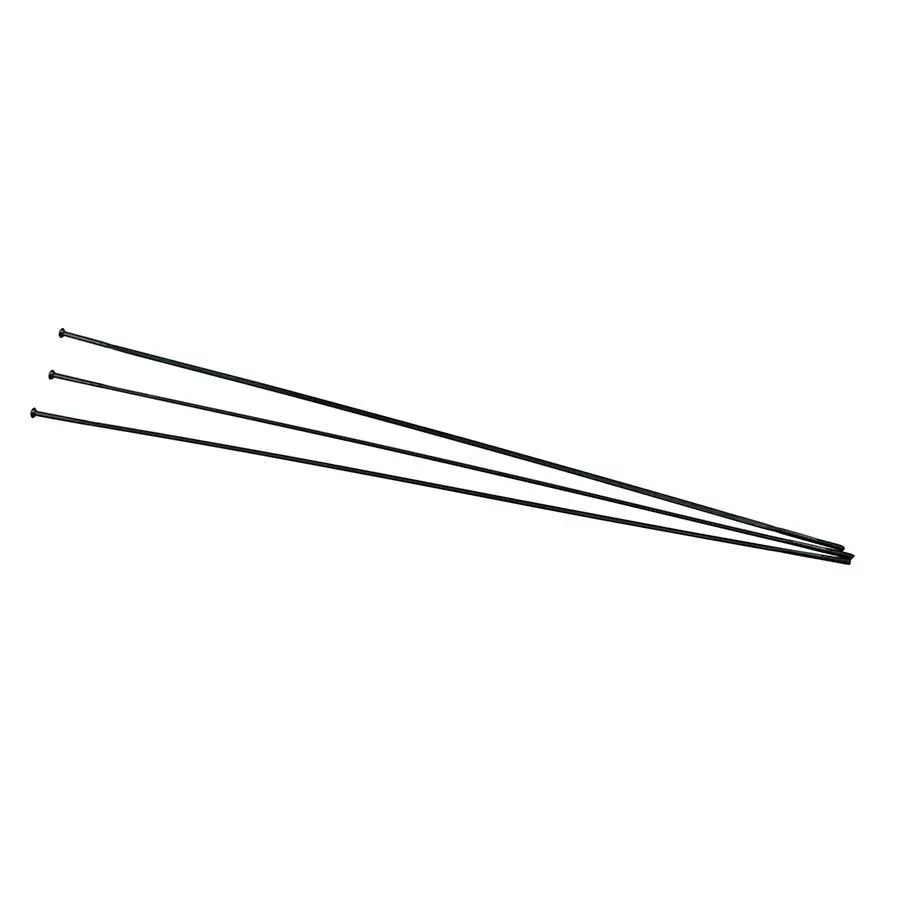 Zipp Straight Pull Spokes and Nipples CXRay 248mm Black 3-pack - Bicycle Warehouse