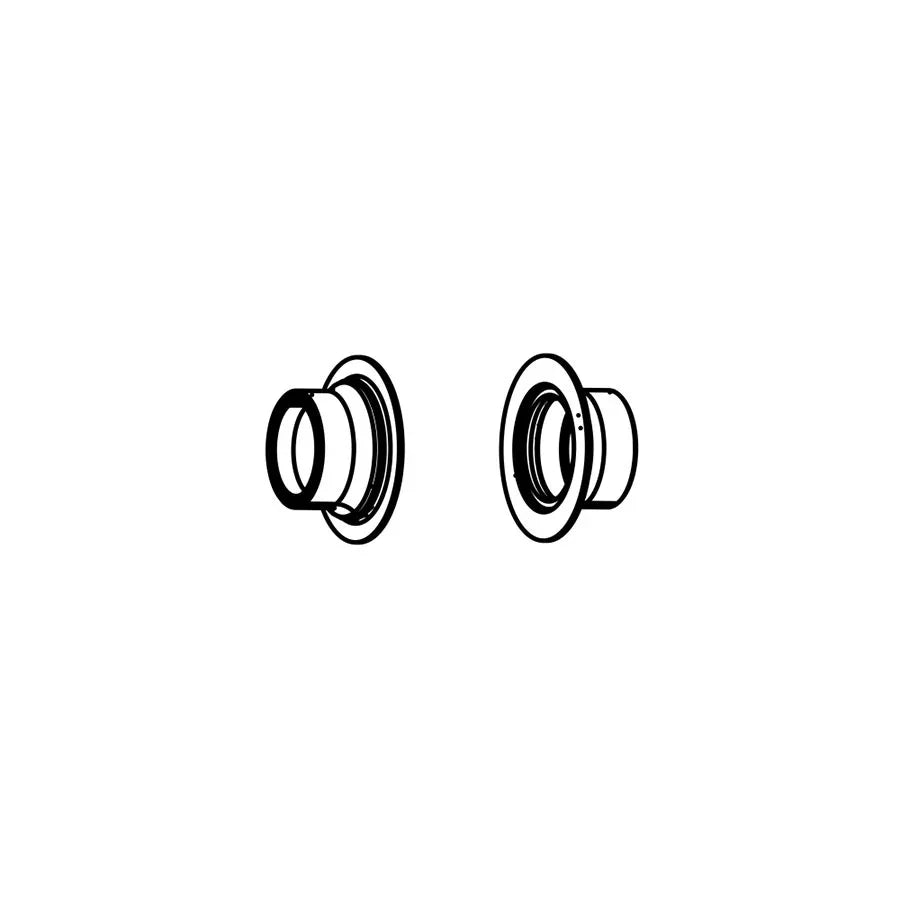 Zipp Front Axle End Cap Set for ZM2 Hubs - 15 x 110 Boost
