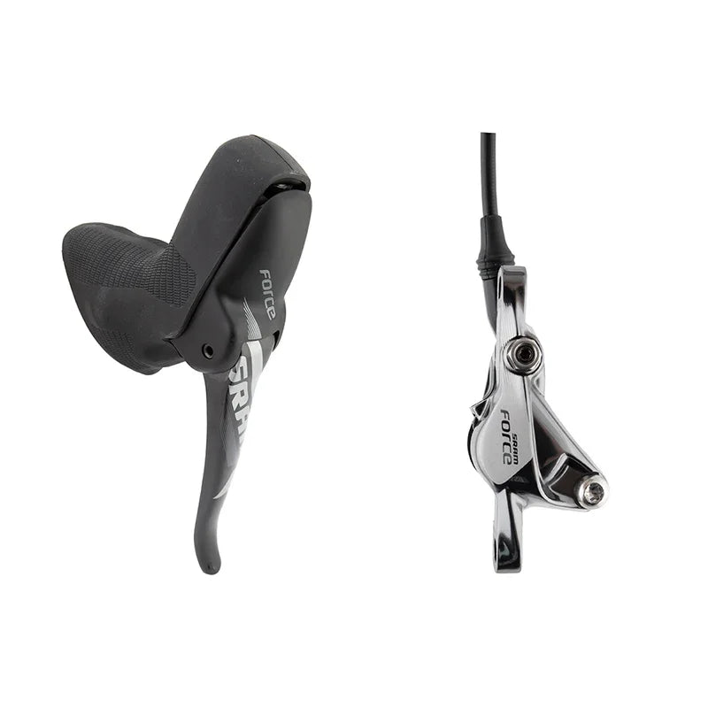 Force 1 Disc Brake and Lever - Front Hydraulic Post Mount Black A1 - Bicycle Warehouse