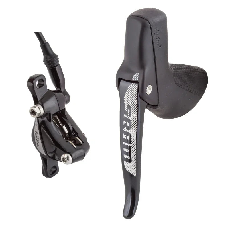 Rival 1 Disc Brake and Lever - Left/Front Hydraulic Post Mount Black A1 - Bicycle Warehouse