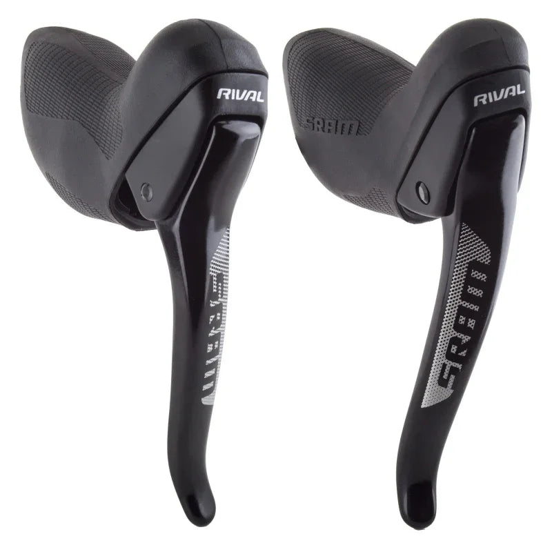 Rival 1 Brake Levers - Black Mechanical Pair - Bicycle Warehouse
