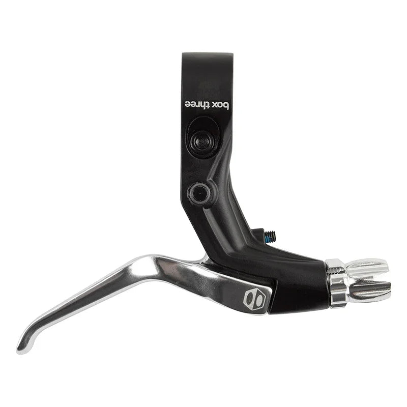 Box components Box Three Brake Lever Silver Single Long - Bicycle Warehouse