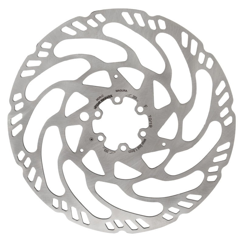 Magura MDR-C Disc Brake Rotor - 203mm 6-Bolt eBike Optimized Silver - Bicycle Warehouse