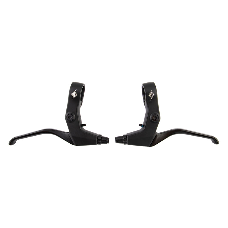 Maxi-Trigger LP Levers Black/Black Pair 3 Finger Long - Bicycle Warehouse