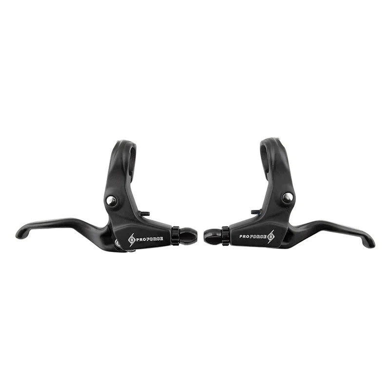 Pro Force Universal Levers Black/Black Pair 2 Finger Universal - Bicycle Warehouse
