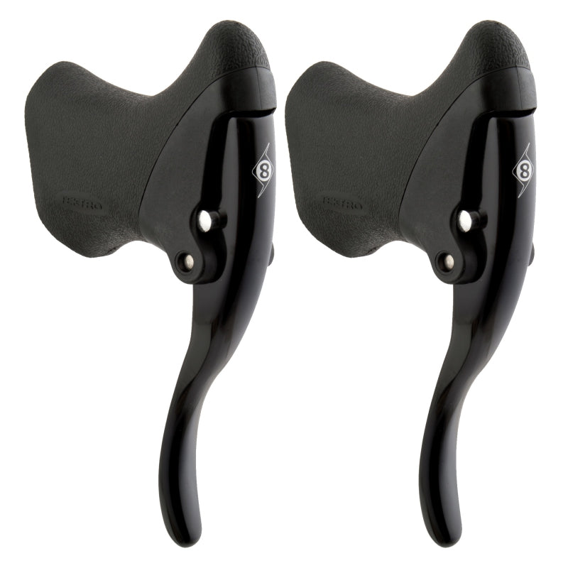 Pro Force LP Road Levers Black Pair Standard Linear - Bicycle Warehouse