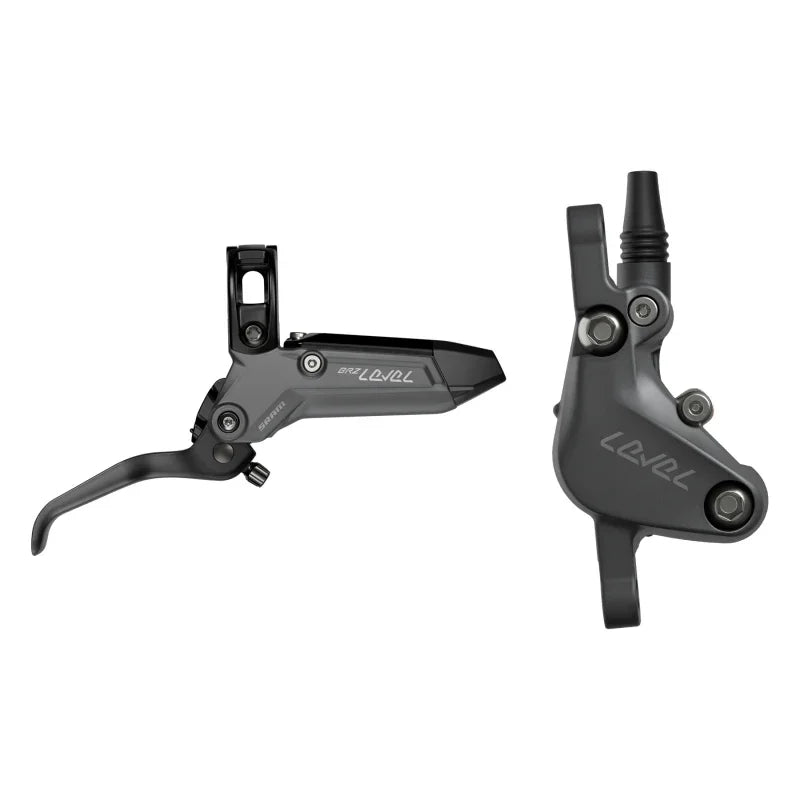 Level Bronze Stealth Disc Brake Lever - Rear Post Mount 2-Piston Aluminum Lever SS Hardware Dark Polar C1 - Bicycle Warehouse