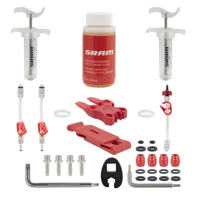 Pro DOT V2 Hydraulic Brake Bleed Kit - X0/ XX/ Guide/Level/Code/HydroRoad/G2 - Bicycle Warehouse