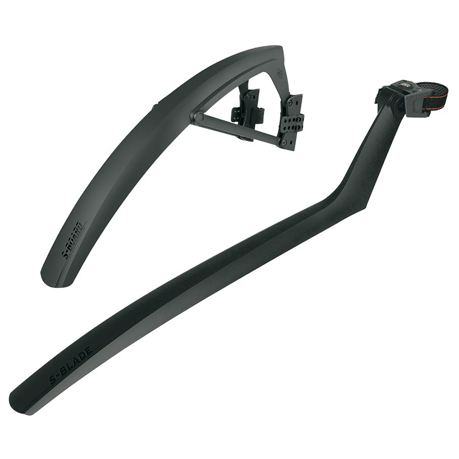 S-Board/S-Blade Clip-On Fender Set - Black - Bicycle Warehouse