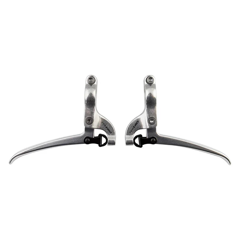 FL750 Brake Levers Silver/Silver 22.2mm - Bicycle Warehouse