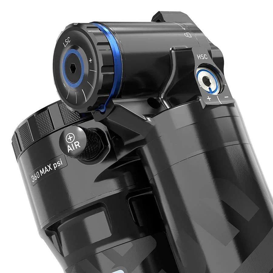 Super Deluxe Ultimate RC2T Rear Shock - 205 x 65mm Lin Reb/LComp 320lb L/O Trun C1 Transition PatrolV 2018+ Niner WFO 2021+ - Bicycle Warehouse