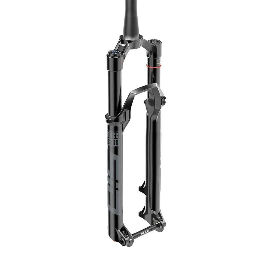 SID Select Charger RL Suspension Fork - 29" 120 mm 15 x 110 mm 44 mm Offset Gloss BLK 2P Remote D1 - Bicycle Warehouse