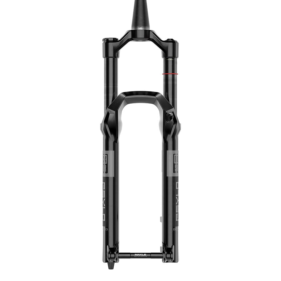 Psylo Gold Isolator RC Suspension Fork - 27.5" 130 mm 15 x 110 mm 44 mm Offset Gloss BLK A1 - Bicycle Warehouse