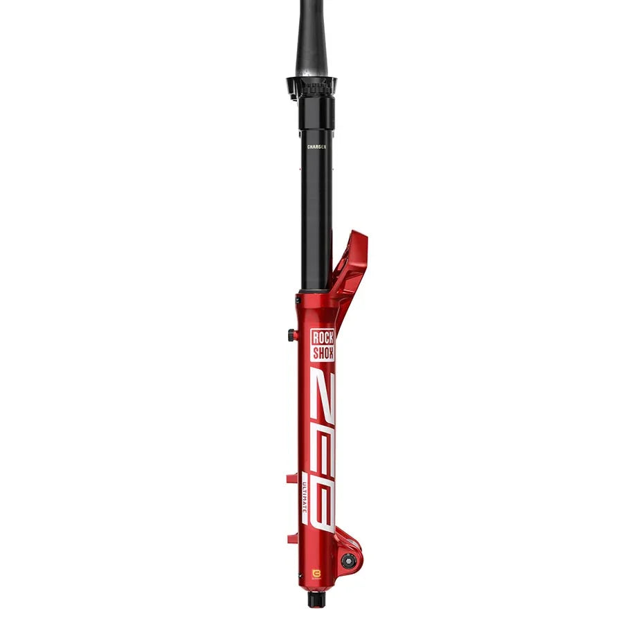 ZEB Ultimate Charger 3.1 RC2 Suspension Fork - 27.5" 170 mm 15 x 110 mm 44 mm Offset Red A3 - Bicycle Warehouse