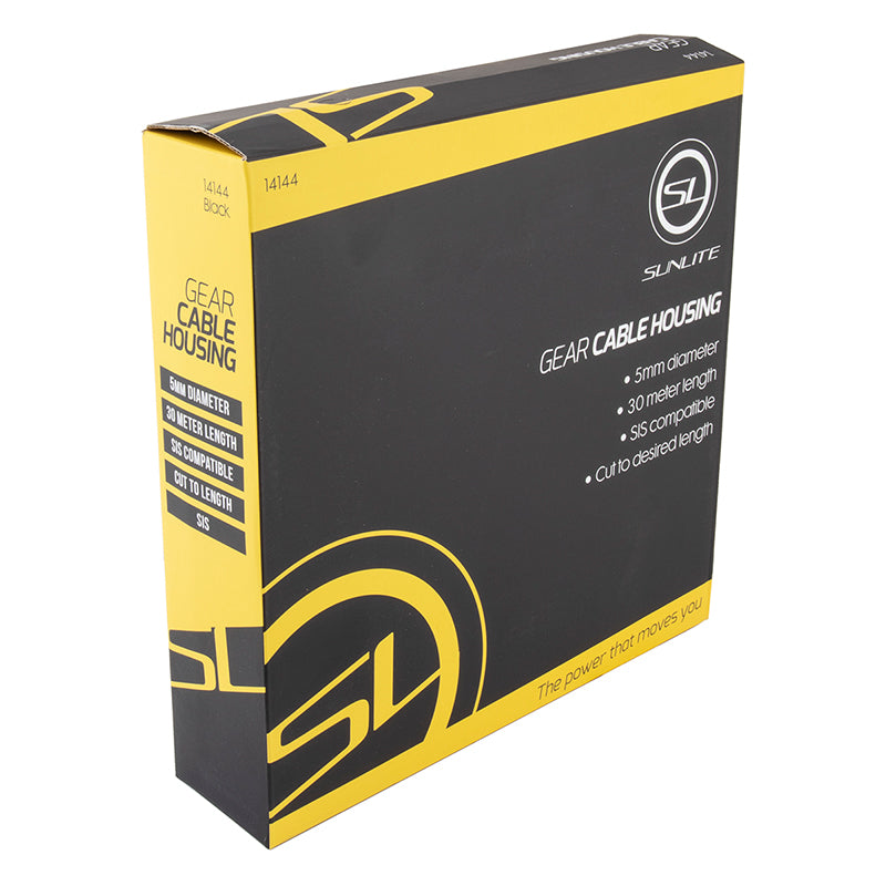 Sunlite SIS Housing Boxes S.I.S. 30m 5mm Black - Bicycle Warehouse