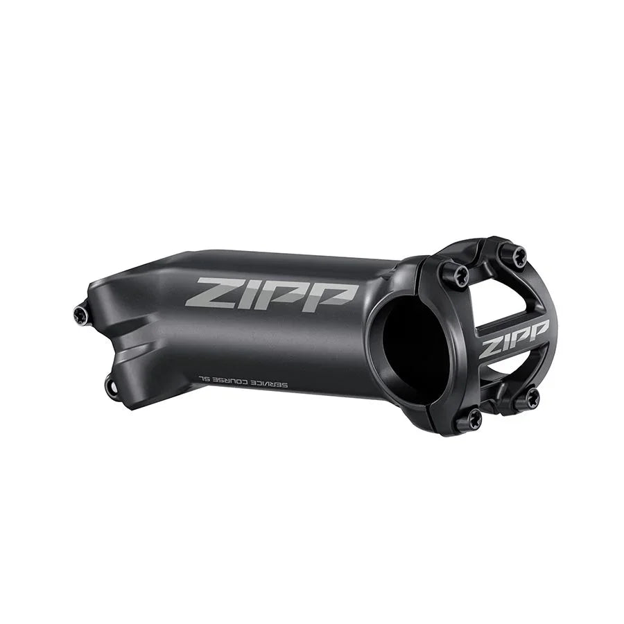 Zipp Service Course SL Stem - 80mm 31.8 Clamp +/-17 1 1/8" Aluminum Matte BLK B2 - Bicycle Warehouse