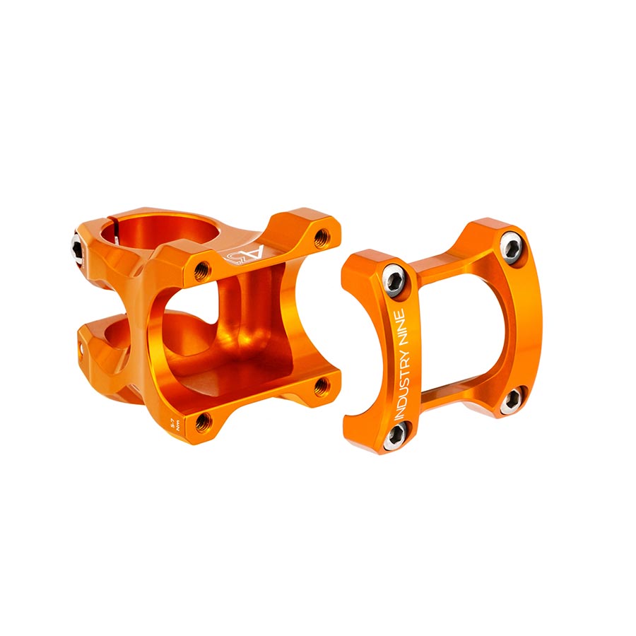 A318 Stem (31.8) 30mm Orange - Bicycle Warehouse