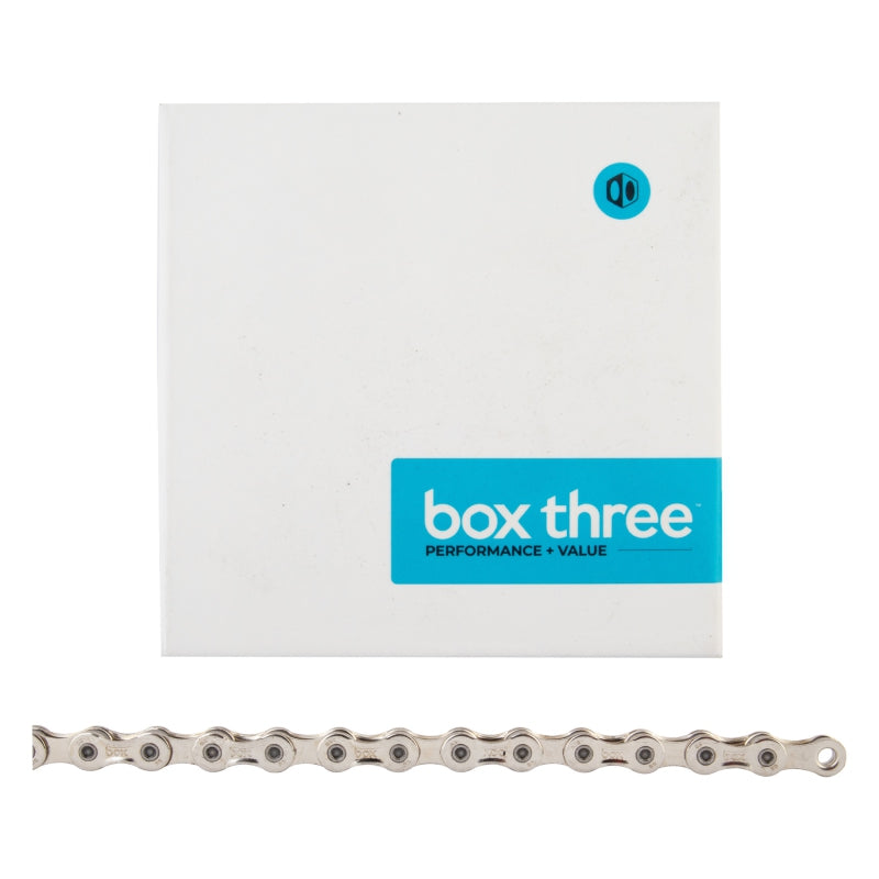 Three Prime 9 Chain - Silver - Bicycle Warehouse