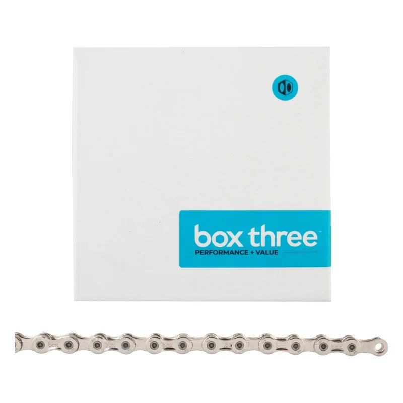 Three Prime 9 Chain - Silver - Bicycle Warehouse