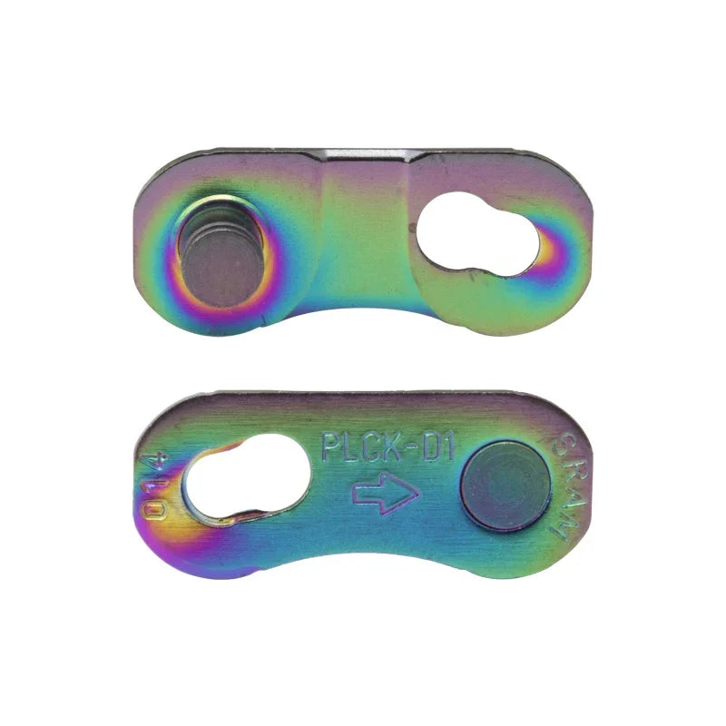 RED PowerLock Flattop Chain Connector Link - 12/13-speed Road Only Rainbow 4 Pack D1 - Bicycle Warehouse