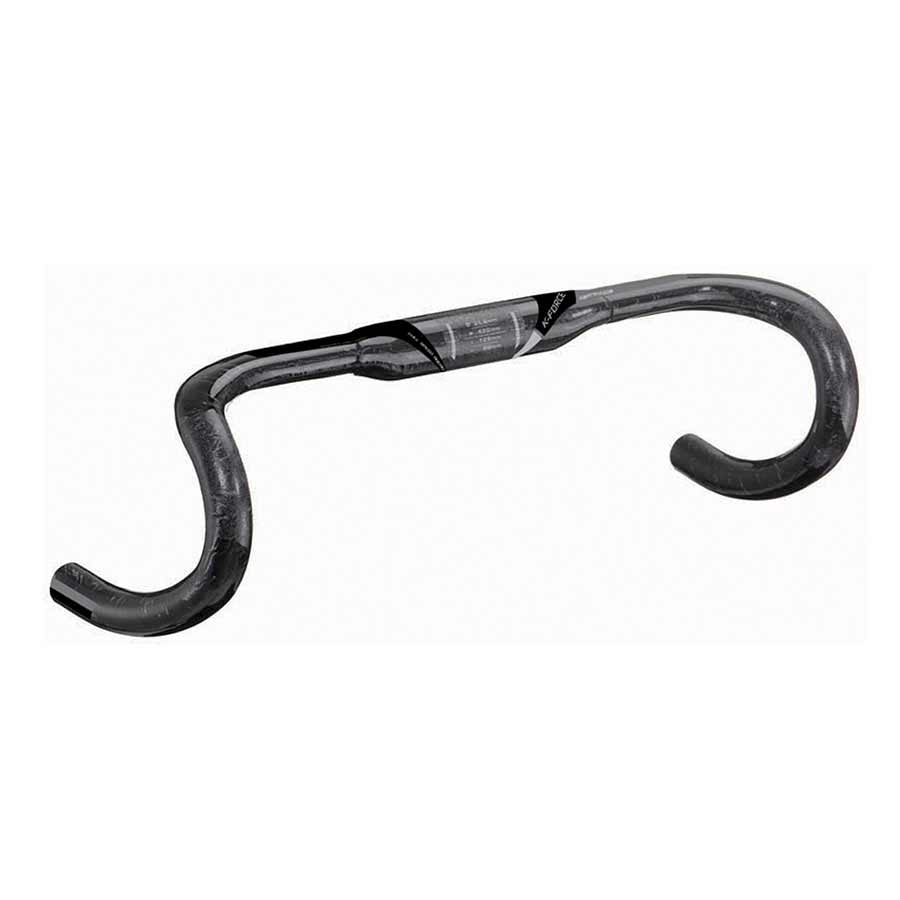 Full Speed Ahead K-Force Compact Drop Handlebar - Carbon 31.8mm 42cm Black - Bicycle Warehouse