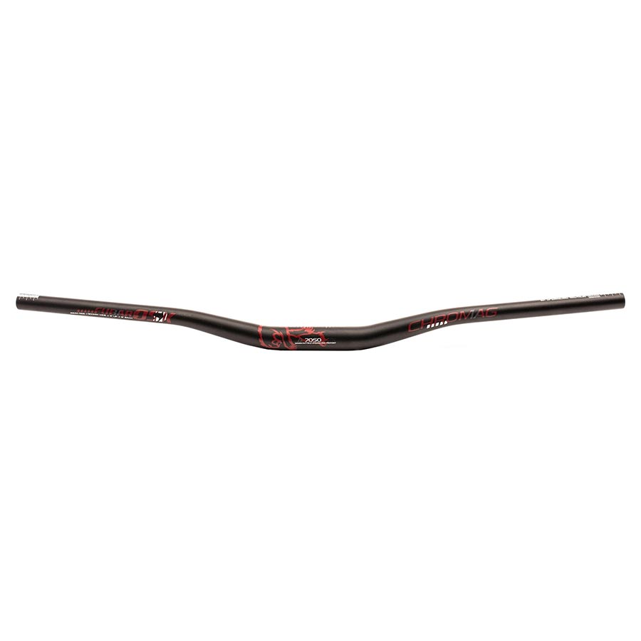 Fubars OSX Bar (31.8) 25mm/800mm Blk/Red - Bicycle Warehouse