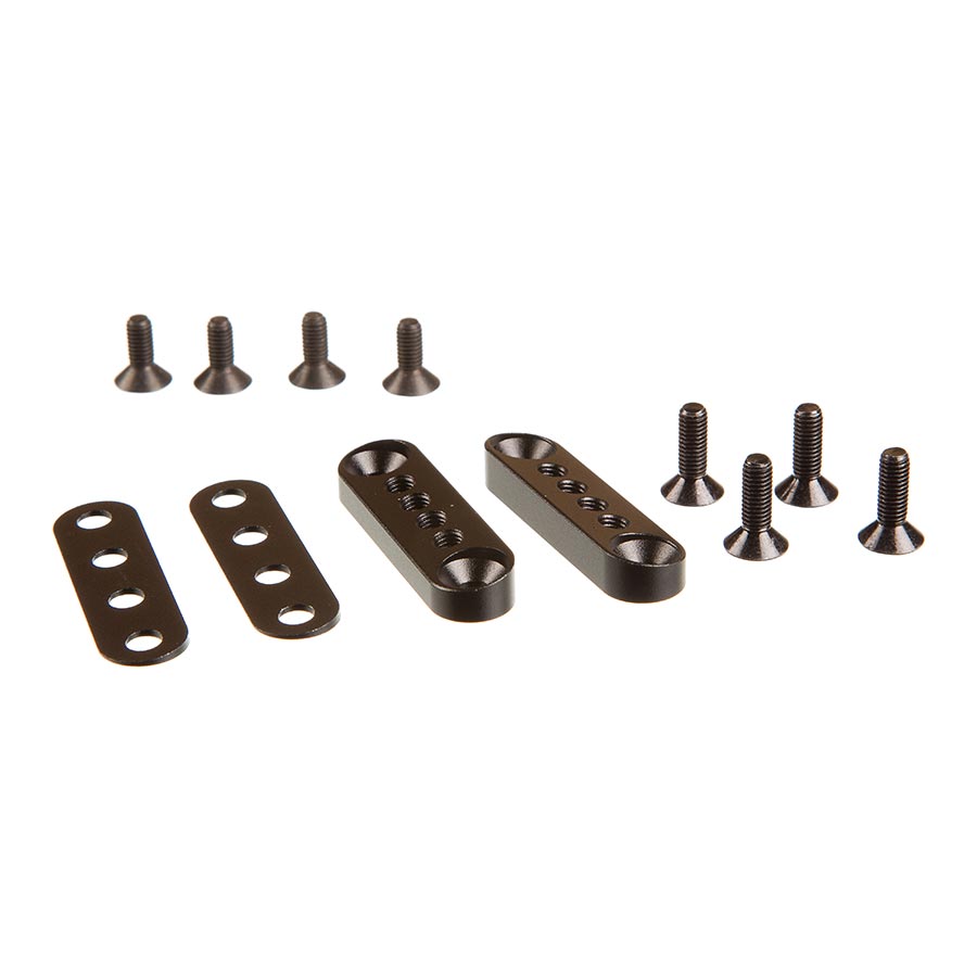 Zipp Vuka B1 Handlebar Clip High Mount Angle Wedge Kit 5 10 15 degree wedges bolts - Bicycle Warehouse