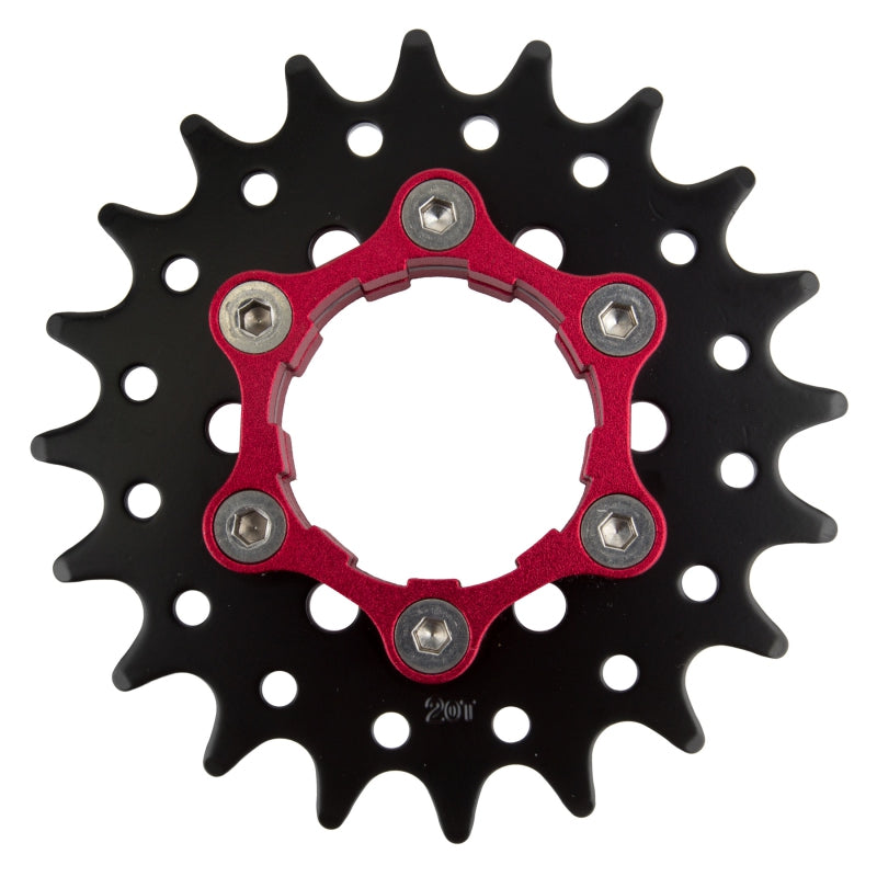 Ultim8 Single Speed Cassette/6-Bolt Disc Cog 20T x 3/32` - Bicycle Warehouse