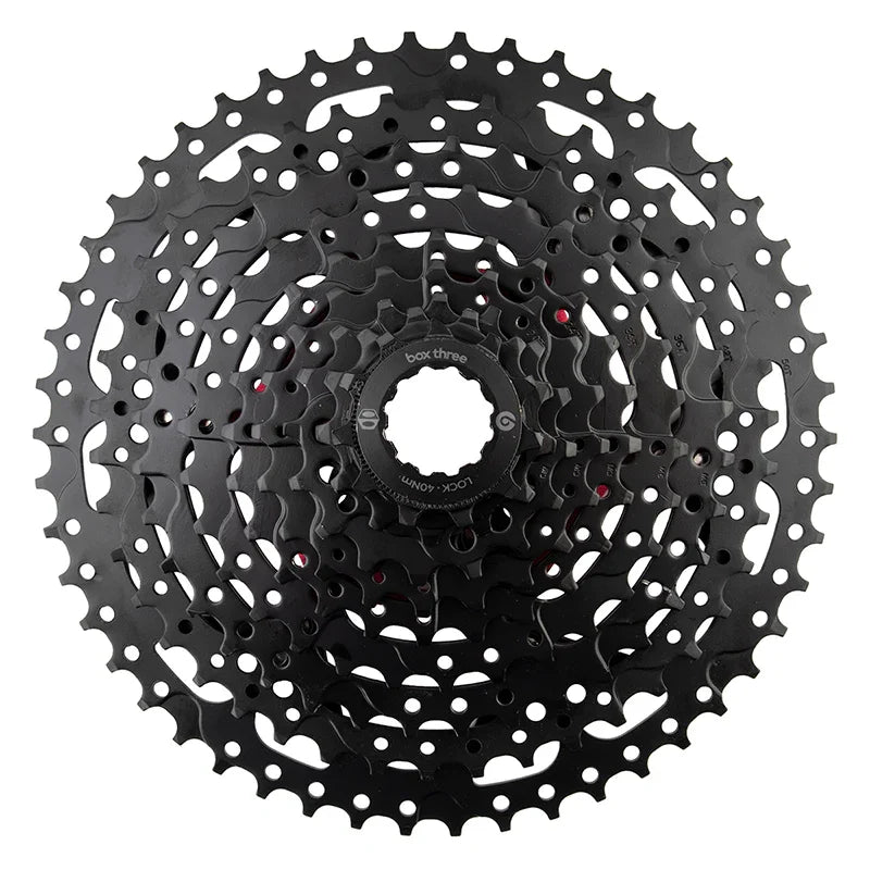 Three Prime 9 Cassette - 9-Speed 11-50t Black - Bicycle Warehouse