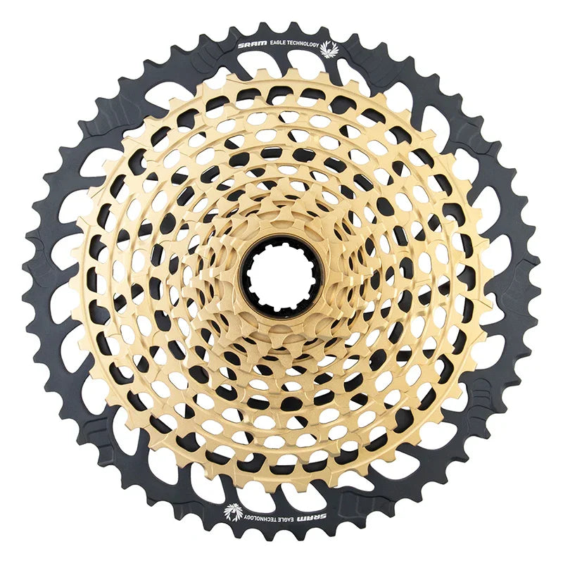 XX1 Eagle XG-1299 Cassette - 12-Speed 10-52t Gold For XD Driver Body - Bicycle Warehouse