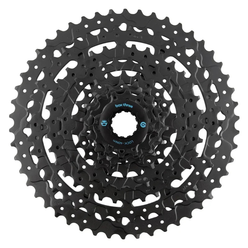 Three Prime 9 eBike Cassette - 9-Speed 12-50t Black - Bicycle Warehouse