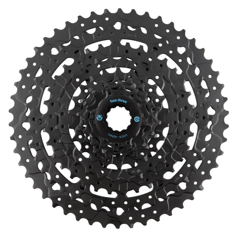 Three Prime 9 eBike Cassette - 9-Speed 12-50t Black - Bicycle Warehouse