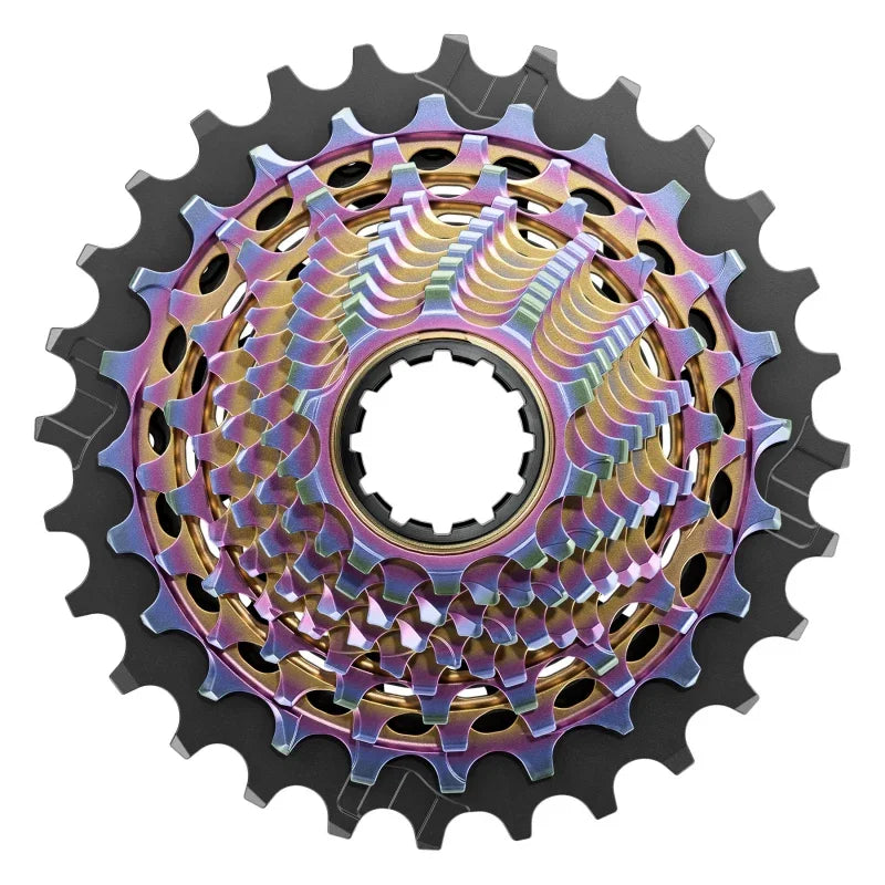 RED XG-1290 Cassette - 12-Speed 10-28t For XDR Driver Body Rainbow E1 - Bicycle Warehouse