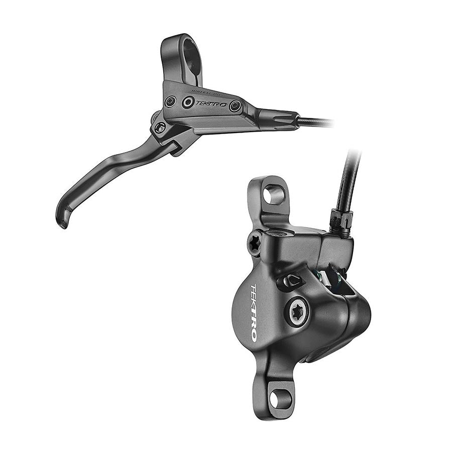 HD-M280 Disc Brake and Lever - Left Hydraulic Post Mount Black - Bicycle Warehouse