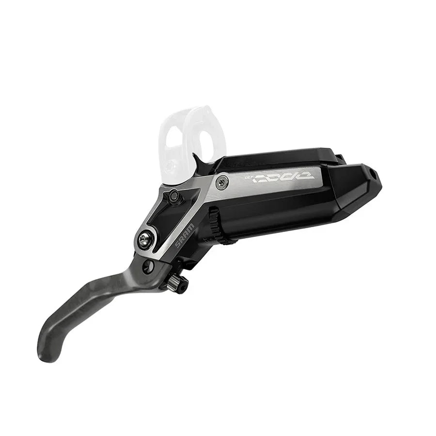 Code Ultimate Stealth Disc Brake Lever Assembly - Carbon Lever Blade BLK/Silver C1 - Bicycle Warehouse