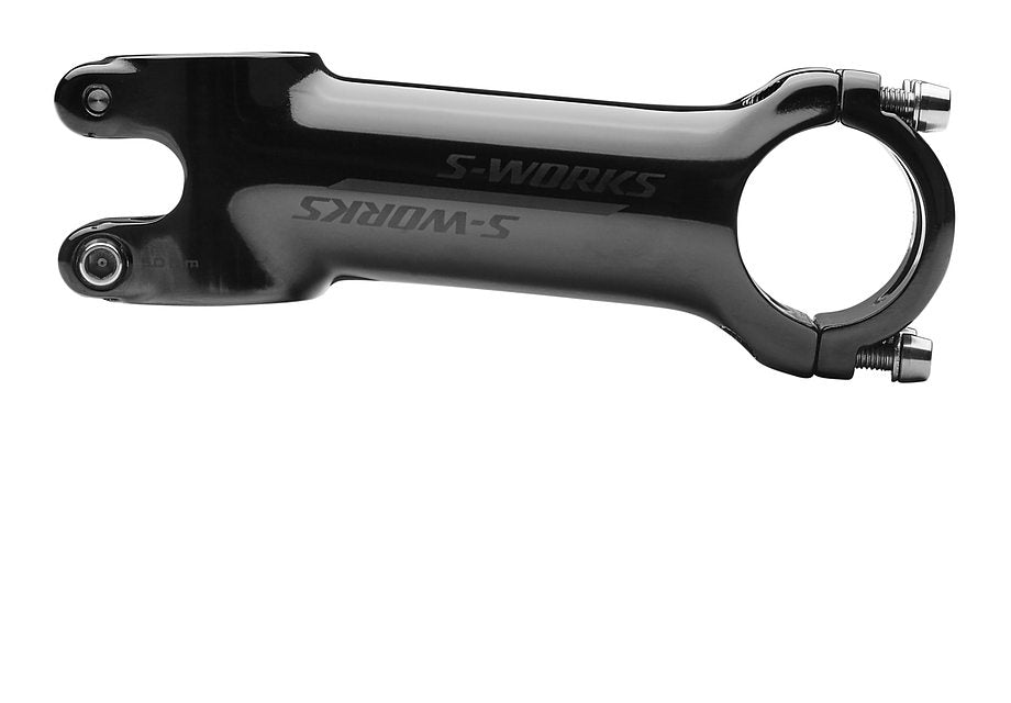 Specialized S-Works sl stem w/ expander plug polish black 31.8mm x 70mm 17 degree - Bicycle Warehouse