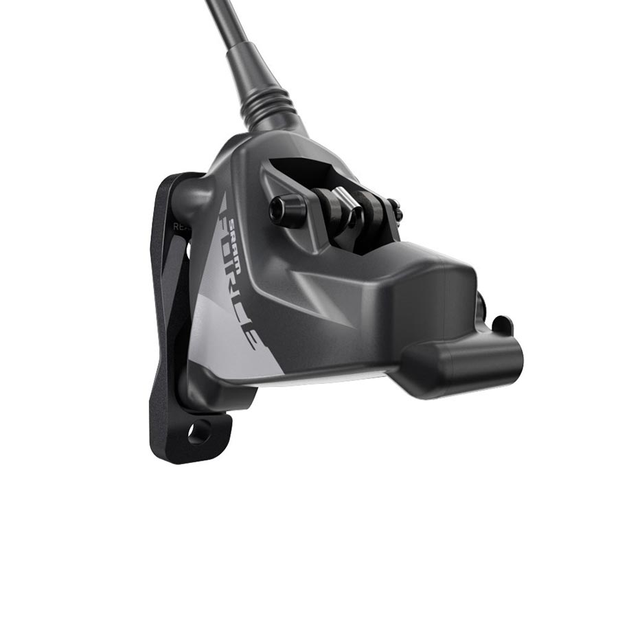 Force eTap AXS Disc Brake Caliper - Flat Mount Gray D1 - Bicycle Warehouse