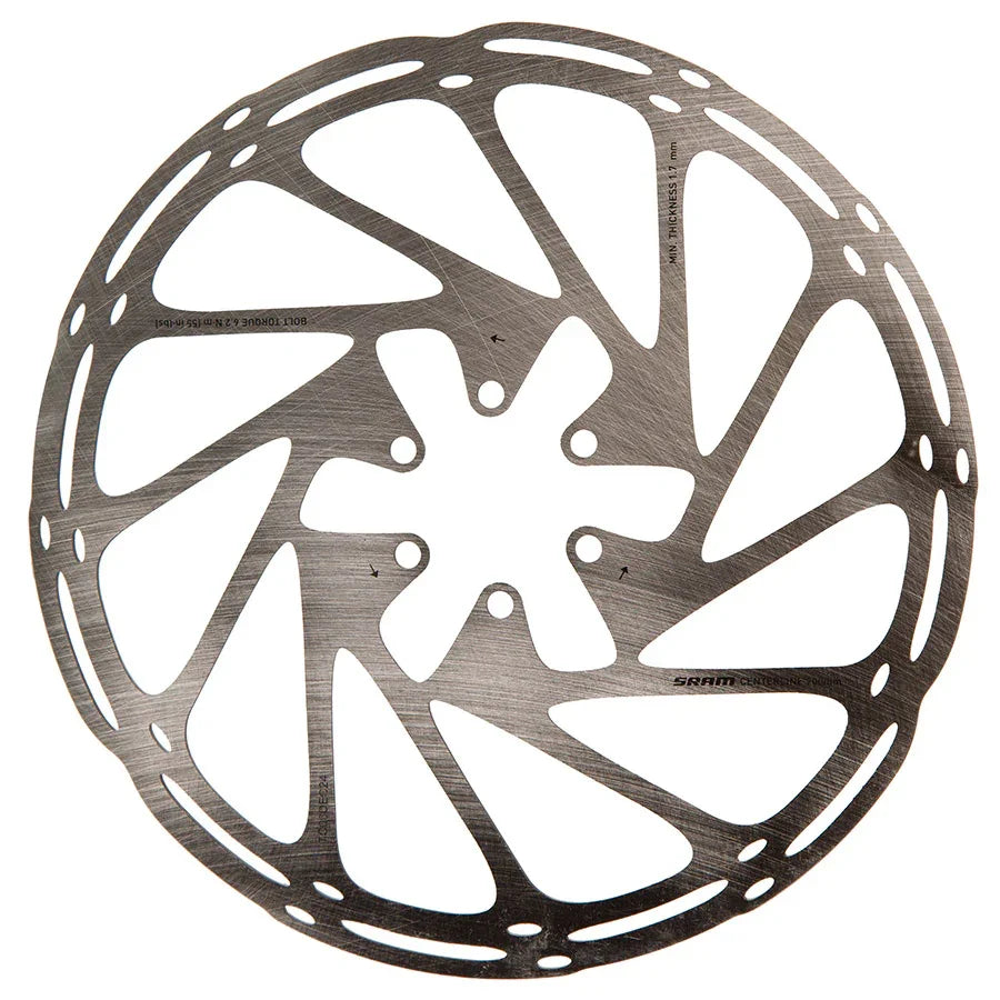 SRAM CenterLine Disc Brake Rotor - 200mm 6-Bolt 2.0mm - Bicycle Warehouse