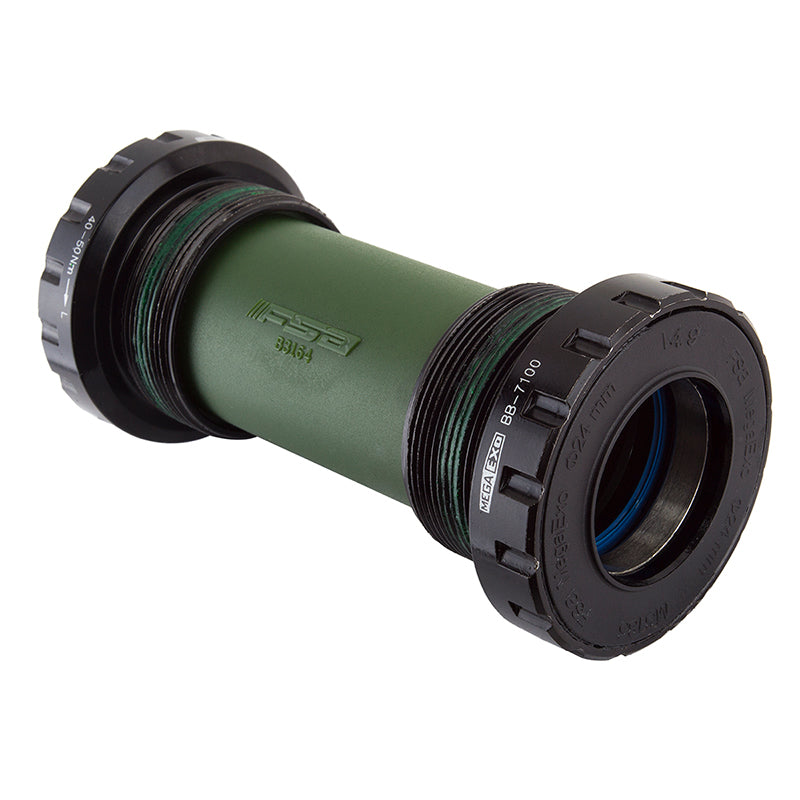 Full Speed Ahead MegaExo Stainless Fatbike Bottom Bracket 100mm English Threading - Bicycle Warehouse