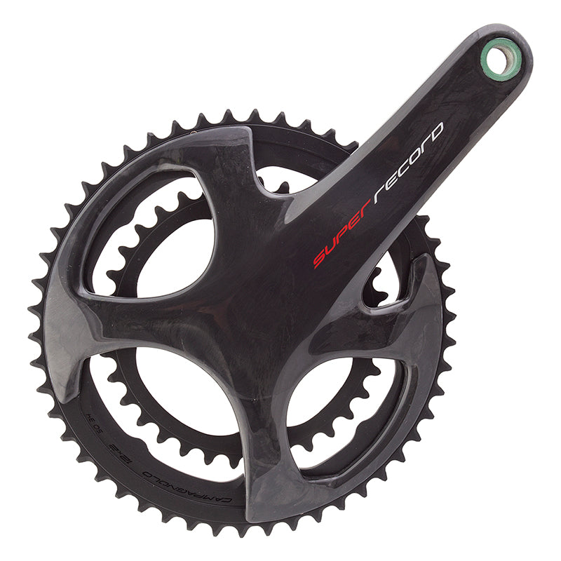 Super Record-UT 170x50/34 UT crankset carbon - Bicycle Warehouse