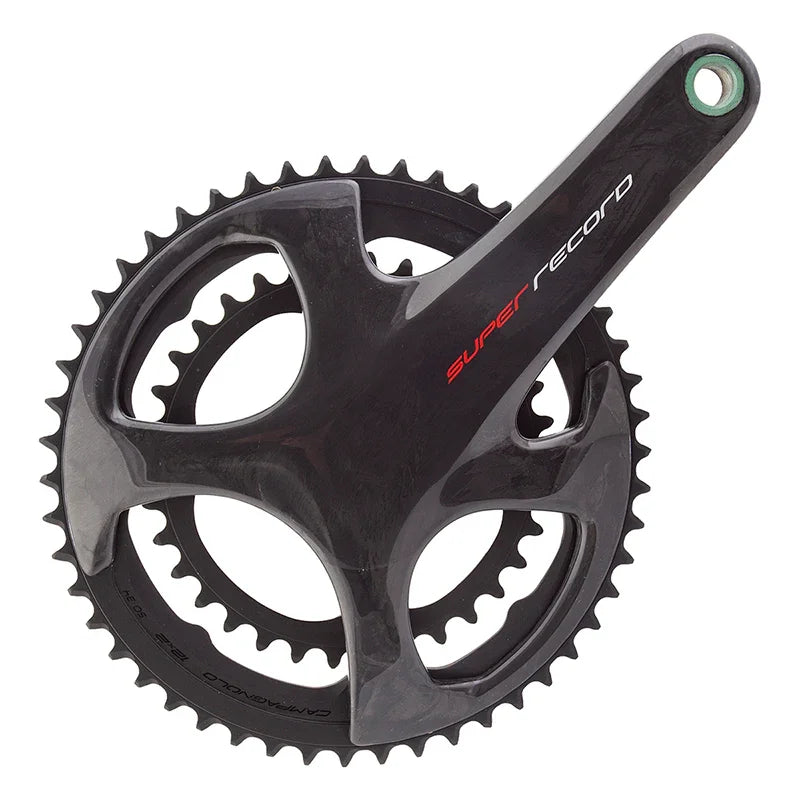 Super Record-UT 170x50/34 UT crankset carbon - Bicycle Warehouse