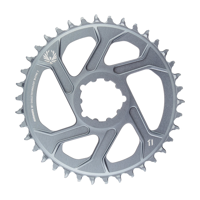X-Sync Eagle 12sp Boost DM Chainring 38t Polar Gary - Bicycle Warehouse